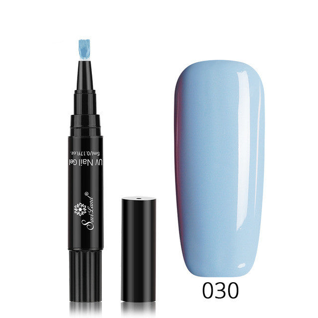 3 In 1 Gel Nail Varnish Pen Glitter One Step Nail Art Gel Polish Hybrid 3 In 1 Gel Nail Varnish Pen Glitter One Step Nail Art Gel Polish Hybrid